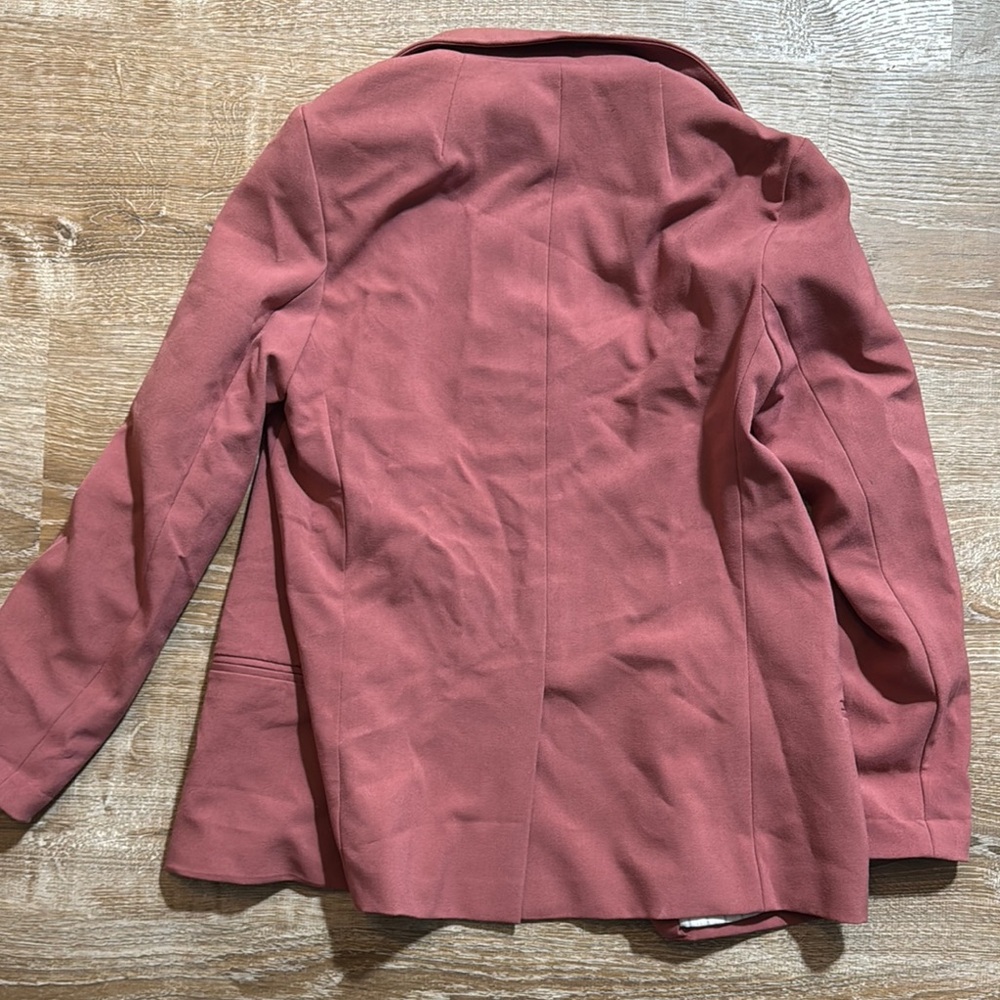 H&M Pink Corduroy Blazer Relaxed Fit - Picture 5 of 5
